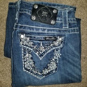 Miss me mid rise boot cut jeans size 27